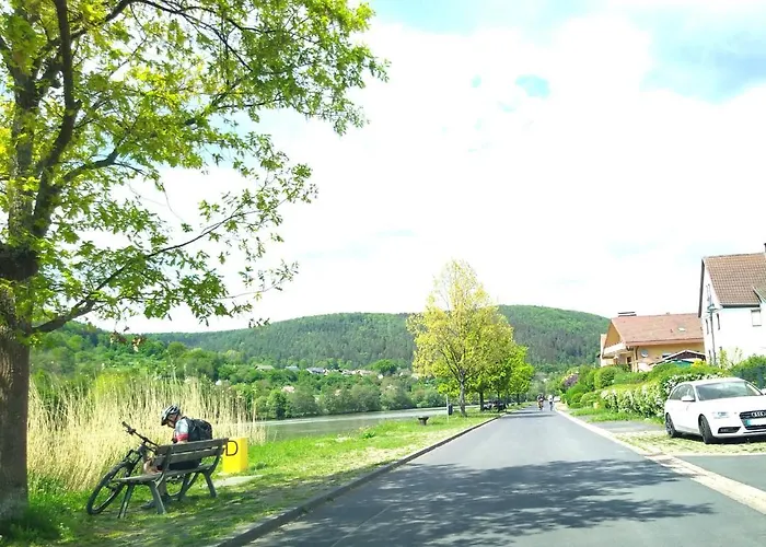 Travel Sleep & L Ruhige Uebernachtung Mit Main-blick Und Garten L Und Gaestezimmer