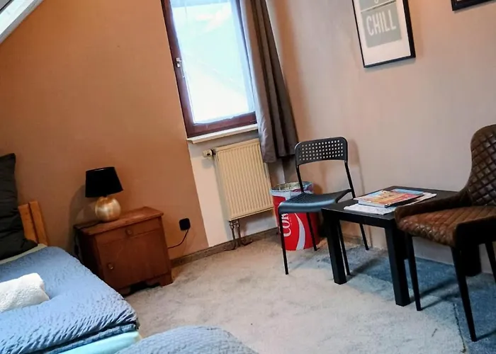 Daire Travel Sleep & L Ruhige Uebernachtung Mit Main-blick Und Garten L Und Gaestezimmer